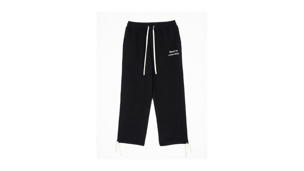 BOATS SWEATPANT - BLACK